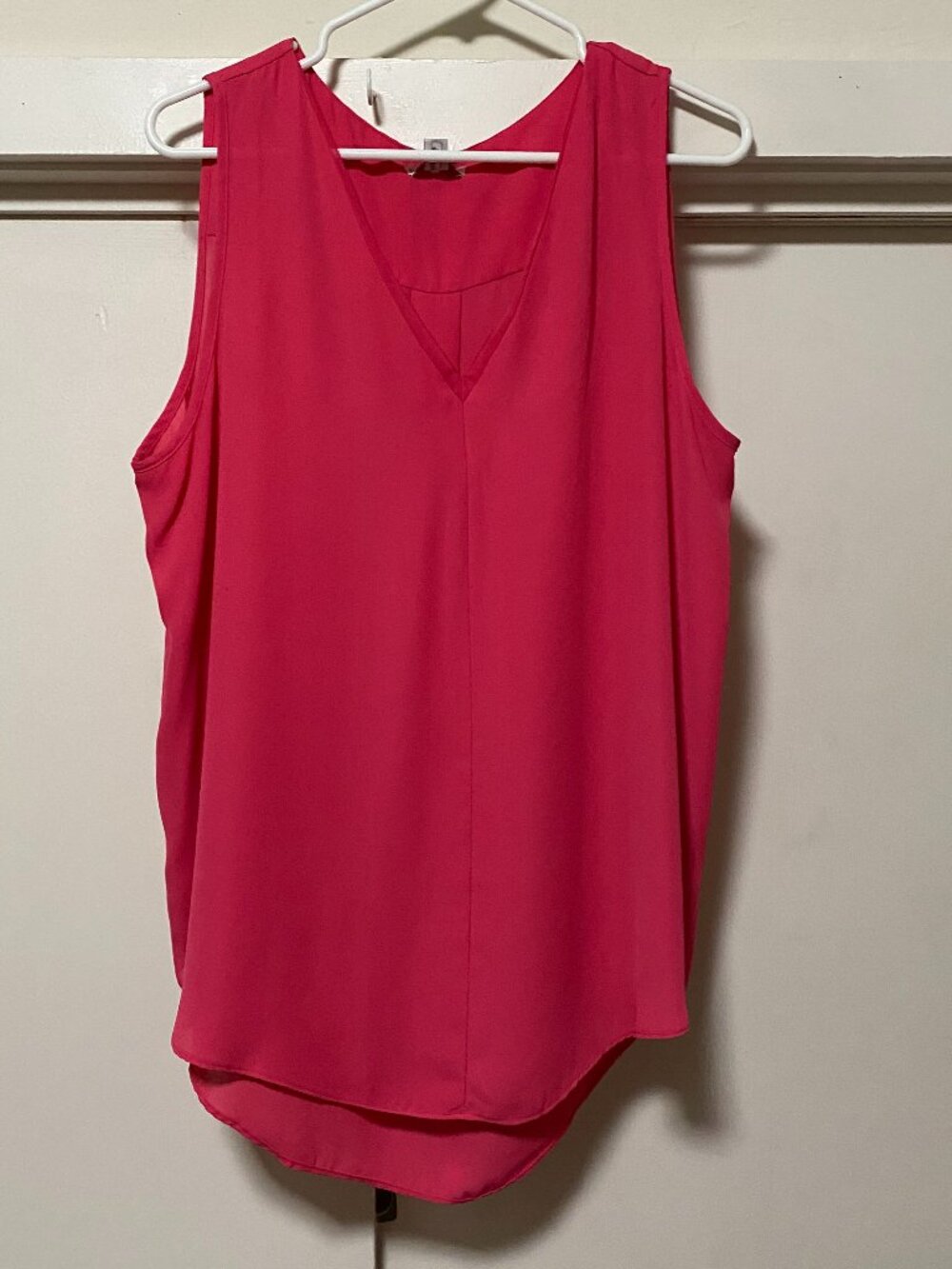 Cato, pink, sleeveless tank/blouse, size XL